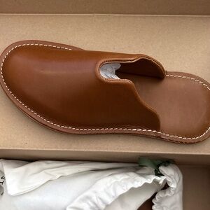 WP Standard Women’s Brown Leather Slip-On Shoes WM 7-8